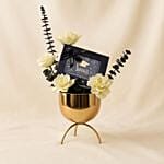 Bostani Chocolate Graduation Rose Stand