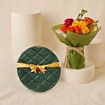 Bostani Luxury Chocolate Box N Rose Bouquet