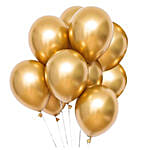 Celebratory Balloons Golden Set