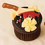 Chocolate Halloween Cupcakes 4 Pieces