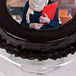 Chocolate Truffle Birthday Special Photo Cake One Kg