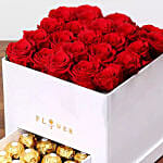 Classic Red Roses Arrangement