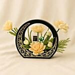 Crescent Moon Hajj Roses N Symbolic Crystal