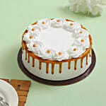 Crunchy Butterscotch Cream Cake 1.5 Kg