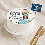 Cutest FatherS Day Cake 500 Grams