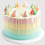 Delicious Rainbow Vanilla Cake 2 Kg