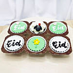 Eid Wishes Cup Cakes