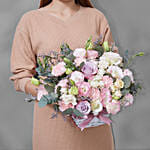 Enticing Mixed Flowers Basket