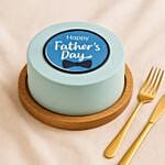 FatherS Day Flowers N Cake Combo