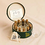 Feel Good Tea Green Leather Box