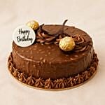 Ferrero Rocher Cake N White Flower Box