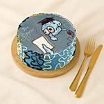 Finally Graduate Funny Designed Cake 500 Grams