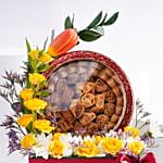 Flower Box N Diplomatic Sweets Baklava