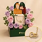 Fontenay Paris Necklace N Rose Box For Sister
