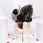 Forever Roses Elegance Black N Gold