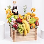 Fresh Fruits Basket N Vimto