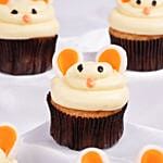 Fun Time Bunny Cupcakes 6 Pieces