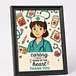 Ghibli Personalized Frame Thank You Gift