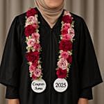 Graduation Red Petals Wreath