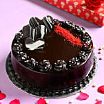 Heavenly Chocolate Cream Cake Half Kg
