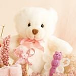 ItS A Girl Celebration Hamper N Godiva Chocolate Box