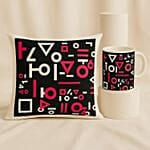 Life Is A Game Mug And Cushion Gift Bundle