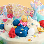Little Mermaid Layer Butter Scotch Cake 1 Kg