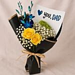 Love You Dad Flower Bouquet English