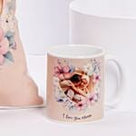 Love You Mama Printed Cushion N Mug