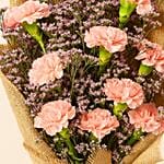 Lovely Pink Carnations Bouquet