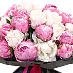 Mix Coloured Peonies Bouquet