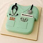 Name Customized Doctor Graduation Cake 1 Kg