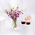 Orchid Vase N MomS Treat Box