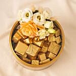 Otantik Home Chocolate Grey Bowl N Rose