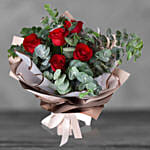 Passionate 05 Red Roses Bouquet