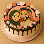 Personalize Your Ghibli Anniversary Cake 500 Grams