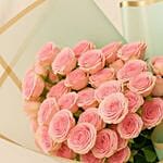 Pink Spray Rose Bouquet Large