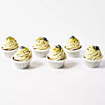 Pistachio Cup Cakes 6 Pcs