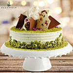 Pistachio Mahlabia Cake