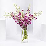 Purple Orchid Mesmerizing Vase