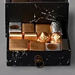 Red Roses And Patchi Chocolates Designer Box