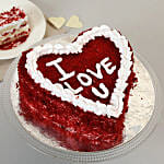 Red Velvet Love Cake 1.5 Kg