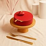 Romantic Combo Flower Bouquet With Cake N Balloons