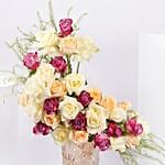 Rose Colors Beauty Vase