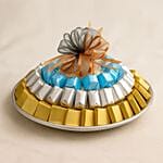 Round Shape Chocolate Platter