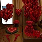 Royal Rituals Of Love Flowers N Balloons Decor