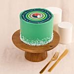 Saudi National Day Theme Red Velvet Cake
