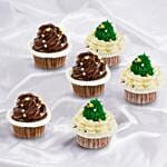 SeasonS Greetings Cupcakes 6 Pieces