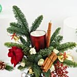SeasonS Greetings Festive Flower Vase