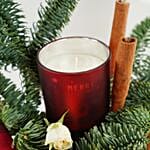 SeasonS Greetings Festive Flower Vase